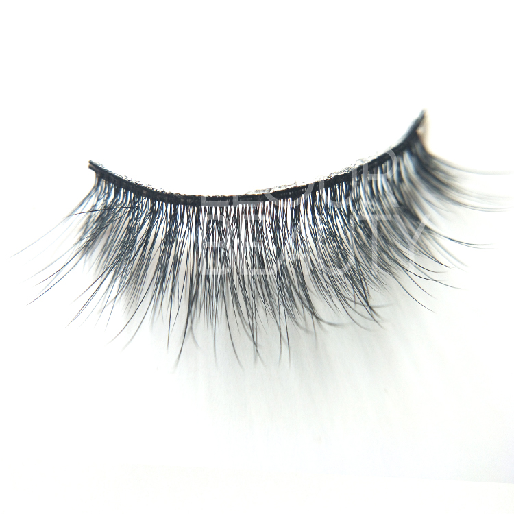 Premium quality 3D silk strip false lashes wholesale Australia ED69